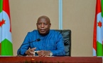 Évariste Ndayishimiye, le président de l'UA au Burkina ce lundi 20 avril