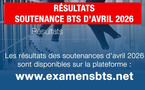 Soutenance BTS avril 2026, les résultats disponibles : cliquez ici