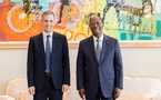 Alassane Ouattara reçoit le PDG de CMA-CGM à Abidjan