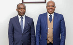 CNDH, Christian Adjélou présente ses priorités au ministre de la Justice Sansan Kambilé