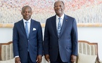 Alassane Ouattara reçoit Adjelou Christian Arnaud, nouveau président du CNDH