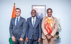 Djibril Ouattara reçoit une délégation de Visa à Abidjan