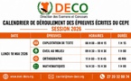 CEPE 2026 : le détail des 4 épreuves du lundi 18 mai et le programme complet