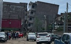 Effondrement partiel de deux immeubles R+5 à Faya : trois blessés