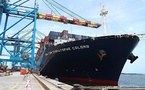 Le plus grand porte-conteneurs de CMA CGM fait escale à Abidjan