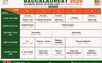 Épreuves BAC 2026 Côte d'Ivoire : voici le programme jour par jour