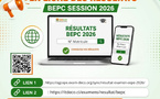Men-deco.org, consulter liste admis BEPC 2026 CI : Saisissez votre matricule pour voir les résultats