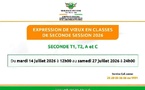 Orientation en Seconde 2026 en Côte d'Ivoire : ouverture des vœux