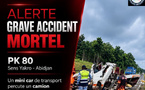 Accident au PK 80 : un mort et plusieurs blessés après une collision