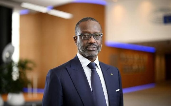 Tidjane Thiam remercie les militants du PDCI pour la marche de ce 14 juin à Abidjan © Crédit photo DR