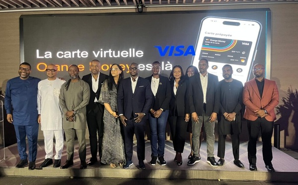 La carte virtuelle Visa Orange Money lancée en Côte d'Ivoire