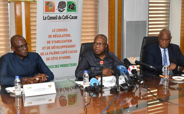 Cacao ivoirien : Koné Brahima Yves, DG du Conseil café-cacao rassure, "toute la production sera achetée"