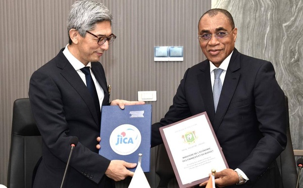 Entretien routier à Abidjan, le Japon offre 6 milliards à la Côte d’Ivoire