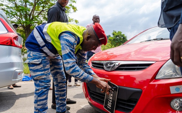 Opération Tolérance Zéro sur les routes de Côte d'Ivoire: 167 véhicules en fourrière et 5 conducteurs ivres déférés en 17 jours