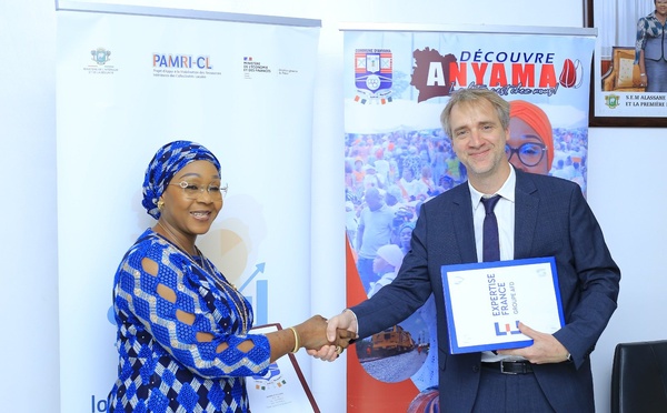 Anyama : Expertise France appuie la digitalisation du recouvrement