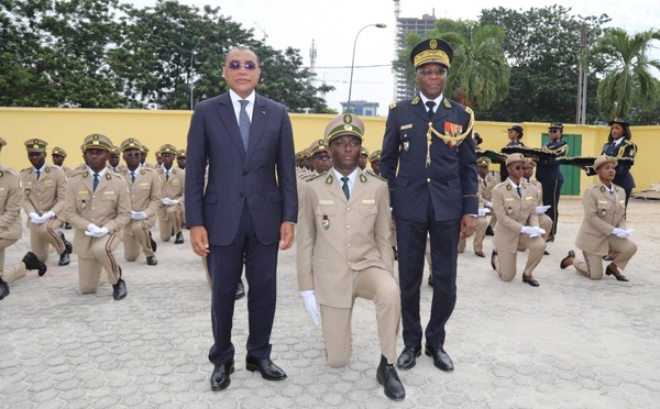 Douanes ivoiriennes : 56 nouveaux officiers reçoivent leurs galons