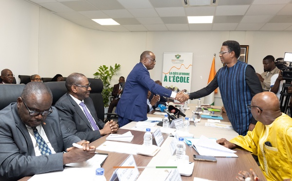 Éducation : la Côte d'Ivoire et la Guinée signent un accord de coopération