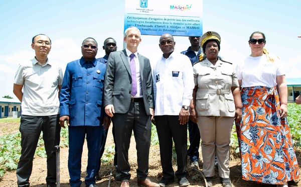 Botro : un lycée agricole avec irrigation israélienne pour nourrir les élèves ivoiriens