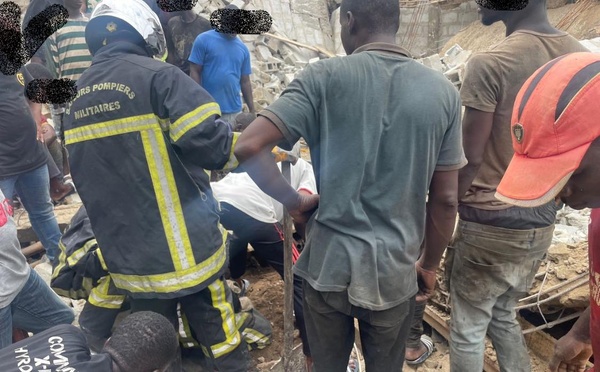Effondrement d'un immeuble en construction à Odienné, un mort et 7 blessés