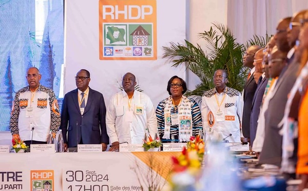 Restructuration du RHDP : Ouattara installe de nouveaux présidents d'instances, ce que devient Adjoumani