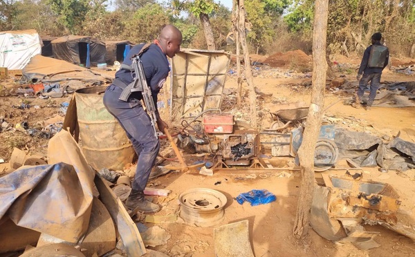 Orpaillage clandestin Côte d'Ivoire - 1 600 sites illégal dans le viseur de l'État
