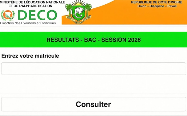 DECO - Liste officielle des admis BAC 2026 CI : Accédez immédiatement aux résultats par matricule