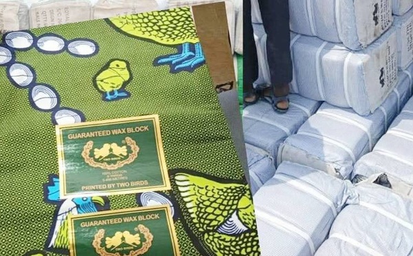 Pagnes contrefaits en Côte d'Ivoire : 4 050 pagnes saisis à Bouaké