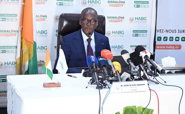 Lutte anti-corruption Côte d'Ivoire : 73,33 % des activités 2025 réalisées
