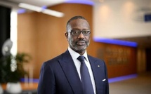 Tidjane Thiam remercie les militants du PDCI pour la marche de ce 14 juin à Abidjan © Crédit photo DR