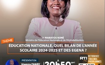 Mariatou Koné dresse le bilan éducation nationale 2025 sur RTI1 © Crédit photo DR