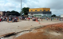 Yopougon : Fermeture temporaire de la voie menant au Complexe Sportif à hauteur de la place "CP1" © Crédit photo DR