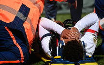 Désiré Doué blessé © Crédit photo DR Désiré Doué blessé © Crédit photo DR