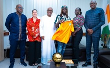 Himra reçu à la FIF pour composer l'hymne des Éléphants pour la CAN 2025