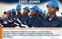 Recrutement de 250 jeunes en Côte d'Ivoire pour les métiers du BTP du 16 au 27 février