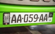 Les plaques d'immatriculation des véhicules neufs en Côte d'Ivoire désormais obtenues en 24 à 72 heures