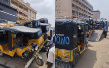 Opération "Tolérance zéro" en Côte d'Ivoire, 12 tricycles "Saloni" saisis à Cocody
