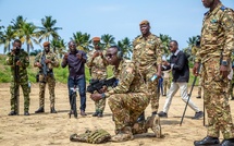 Inauguration du nouveau champ de tir pour les Forces spéciales ivoiriennes à Jacqueville