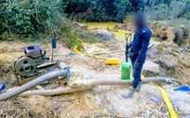 Orpaillage clandestin en Côte d'Ivoire : opération sur les berges de la Comoé à Nyan