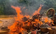 Lutte anti-orpaillage en Côte d'Ivoire, 10 individus arrêtés à Aboisso