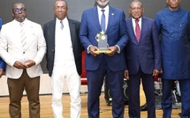 Jean-Marc Yacé primé "Homme d'exception" par les impôts