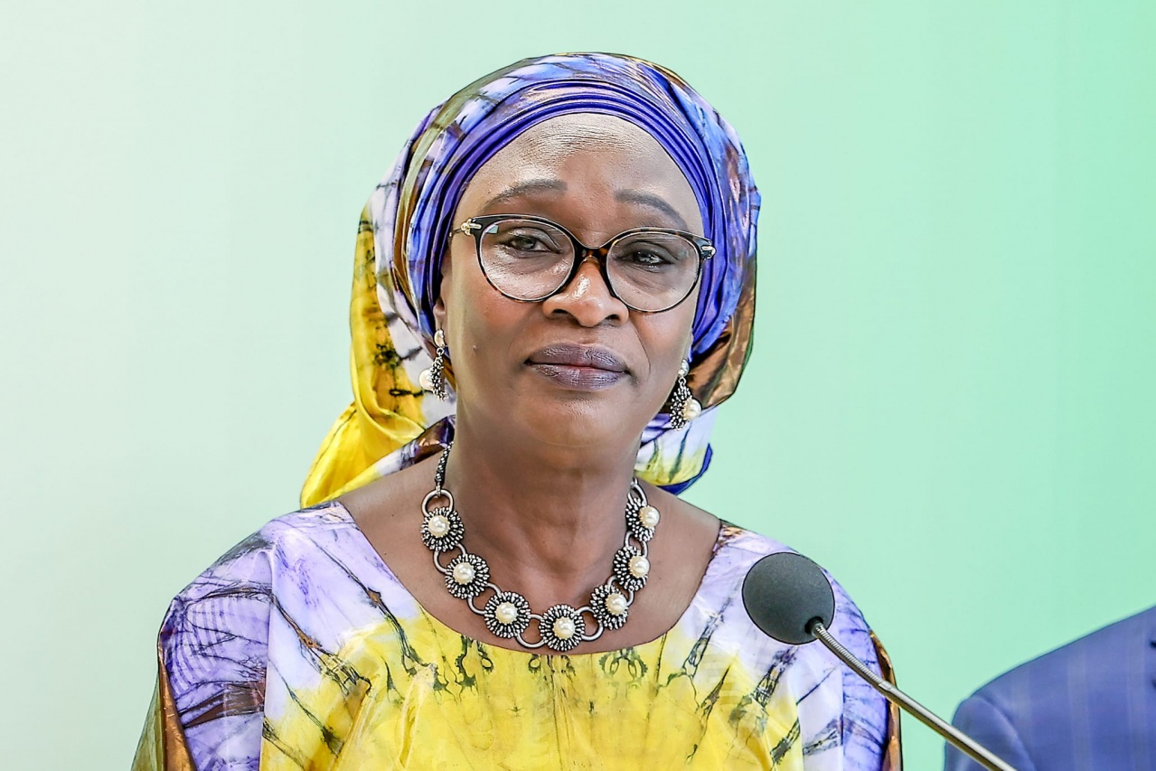 Yacine Fall à Abidjan en Côte d'Ivoire le 31 juillet 2024 Yacine Fall à Abidjan en Côte d'Ivoire le 31 juillet 2024