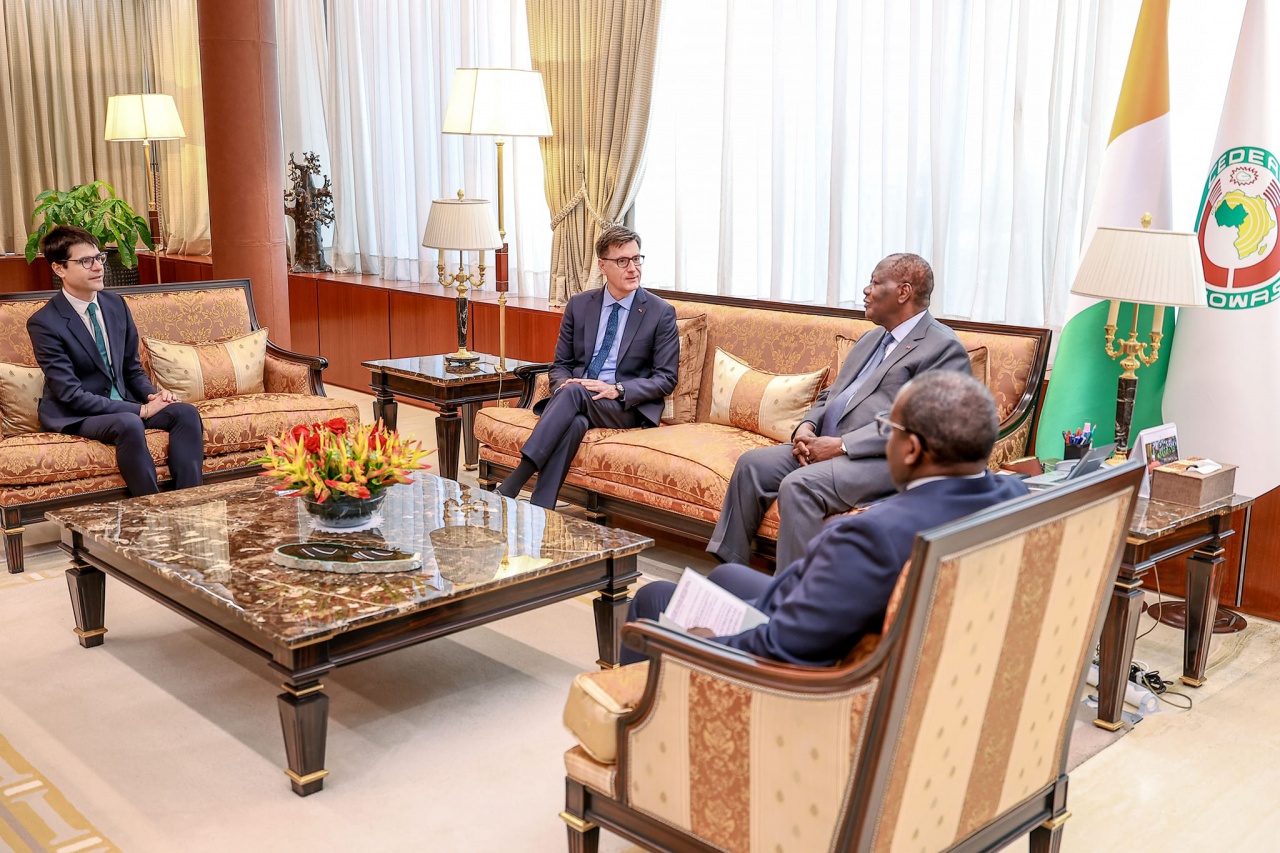 Tête-à-tête entre Rafael Soriano Ortiz et Alassane Ouattara le 31 juillet 2024 Tête-à-tête entre Rafael Soriano Ortiz et Alassane Ouattara le 31 juillet 2024