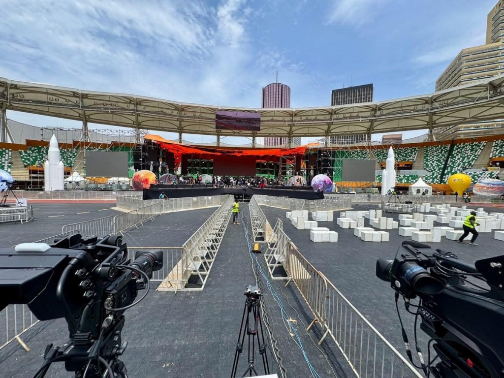 Concert de Didi B au stade Houphouët-Boigny Concert de Didi B au stade Houphouët-Boigny