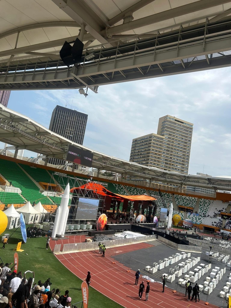 Didi B concert au stade Houphouët-Boigny Didi B concert au stade Houphouët-Boigny