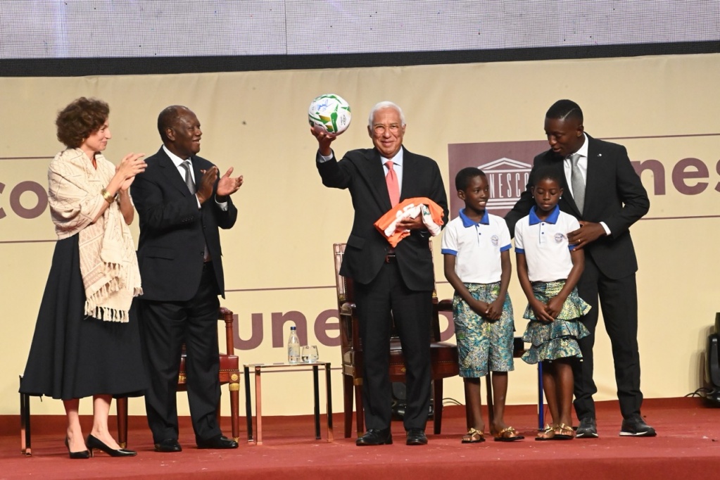 António Costa rejoint le prestigieux palmarès du Prix Houphouët-Boigny António Costa rejoint le prestigieux palmarès du Prix Houphouët-Boigny