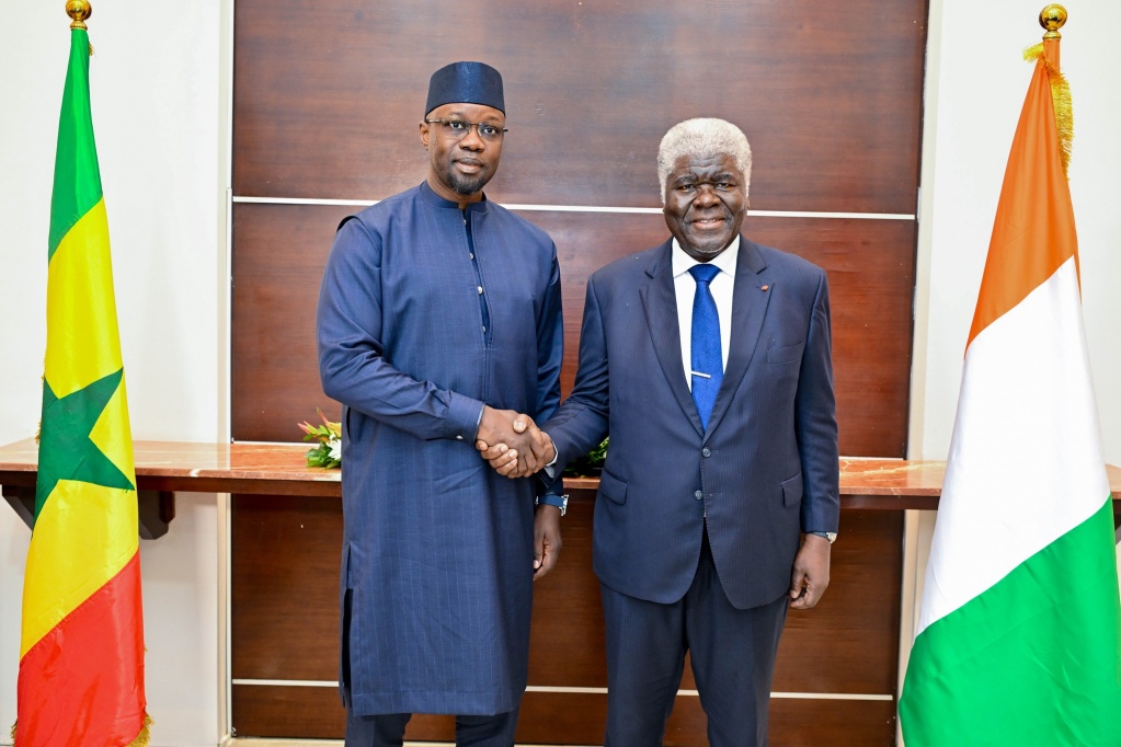 Ousmane Sonko et Robert Beugré Mambé