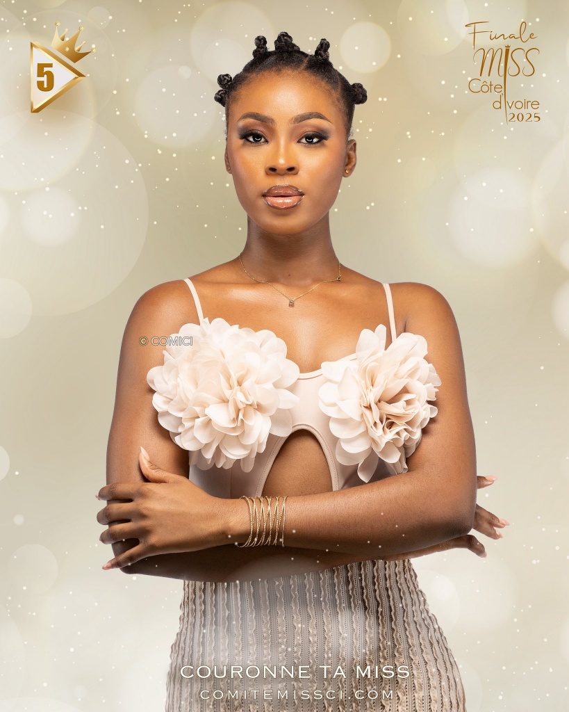 Miss Haut-Sassandra 2025 - Doria koré - 1m76 – 20 ans - Numéro 5