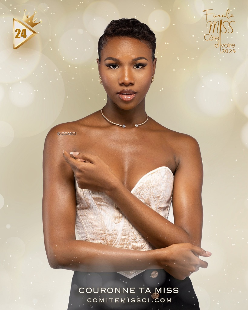 Miss Bounkani 2025 - Aïcha Bonibo  1m86 – 24 ans - Numéro 24