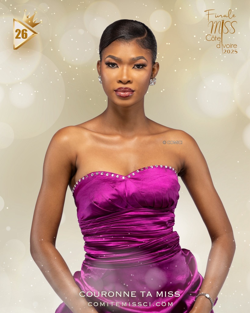Miss La Mé 2025 - Camille Aman - 1m72 – 23 ans - Numéro 26 Miss La Mé 2025 - Camille Aman - 1m72 – 23 ans - Numéro 26