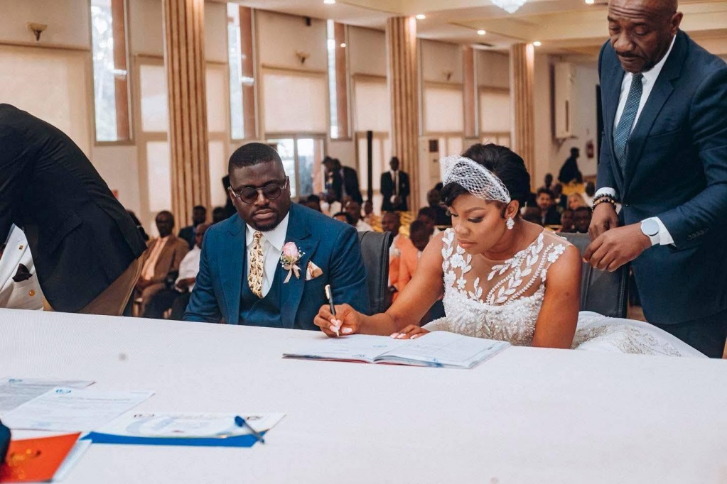 Mariage de l'humoriste Joël- Mariage de l'humoriste Joël-